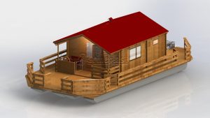 Плавучий дом Остров-60