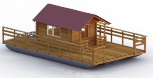 Плавучий дом Остров-40