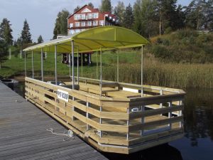 Понтонный катер Шмель-2