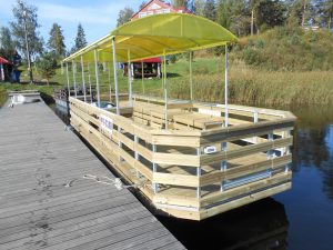 Понтонный катер Шмель-2