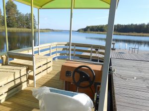 Понтонный катер Шмель-2