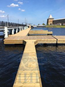 гостевой причал для яхт и катеров крепость орешек