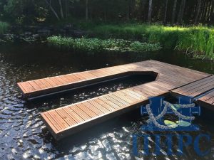 причал паук для байдарки