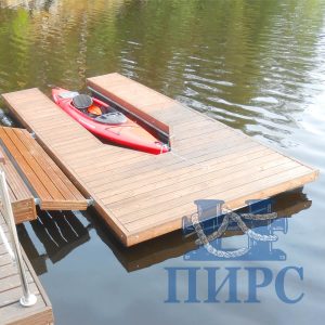 понтон причал паук для байдарки