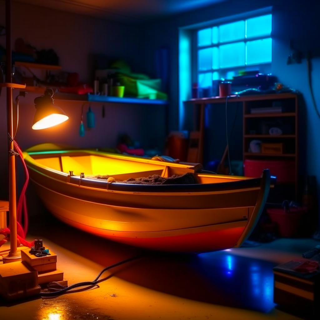 хранение резиновой лодки