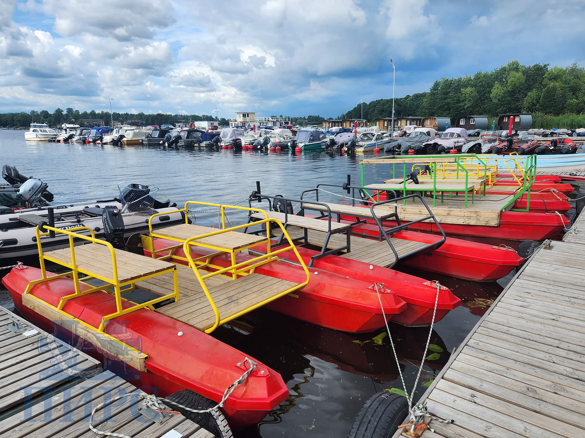 причал для купания