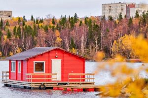 понтонный блок под дом