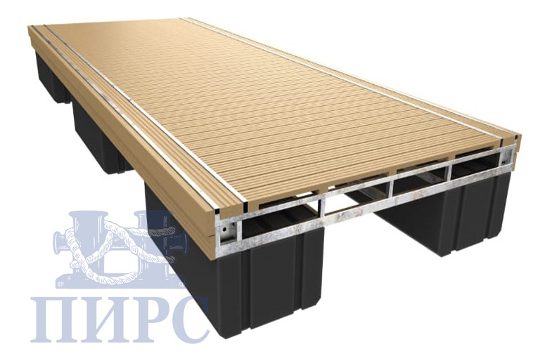 понтонный причал