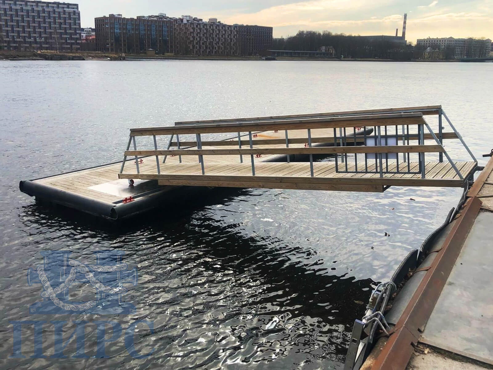понтон для причала спб