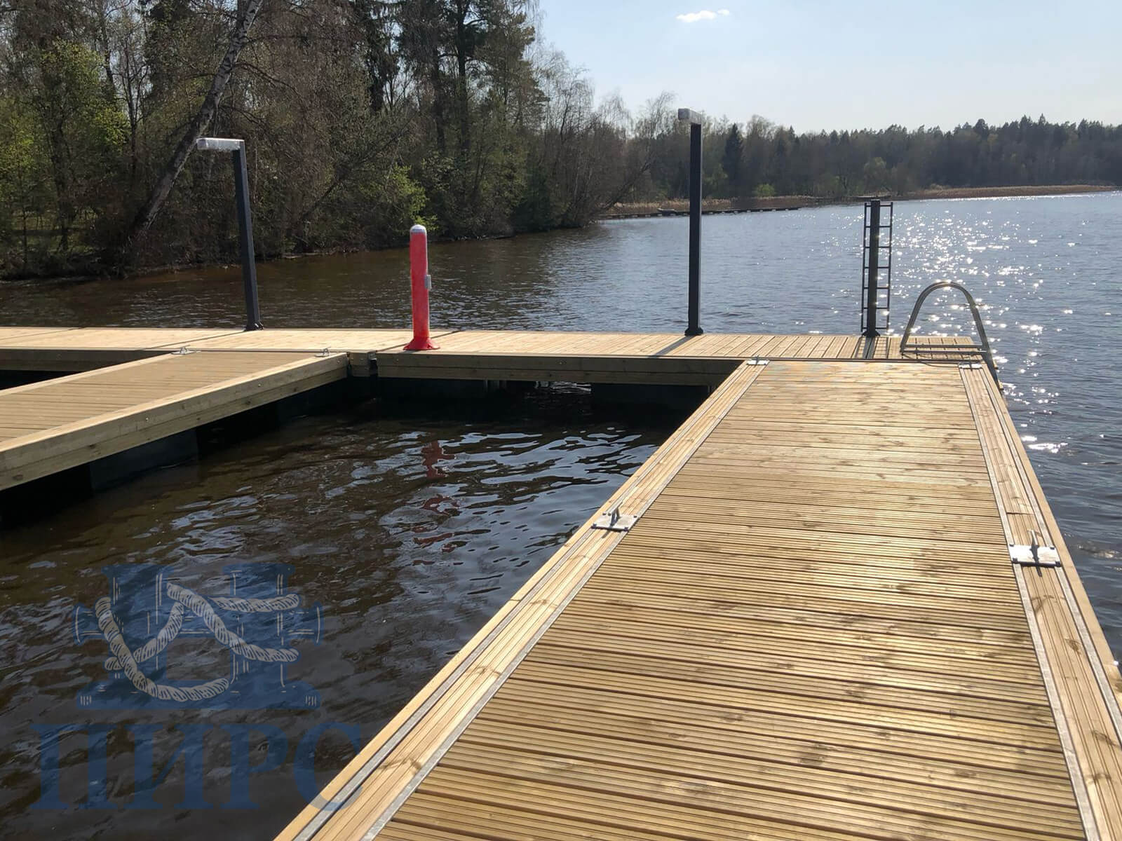 причал для катеров и яхт