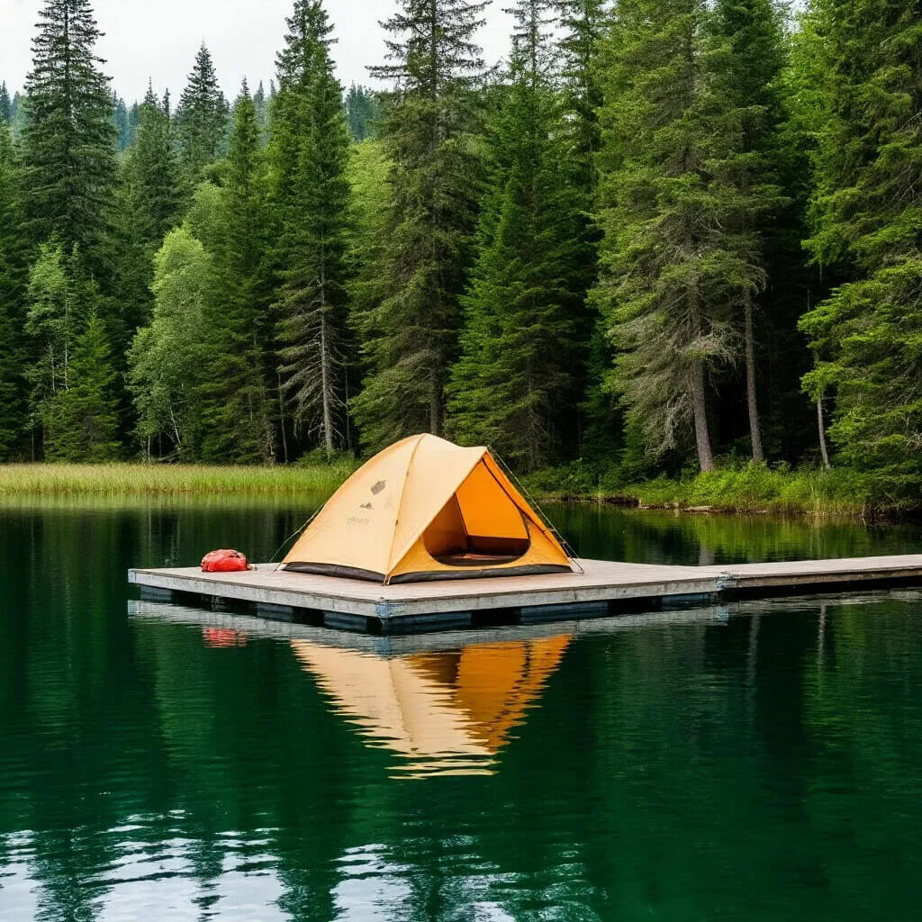 глэмпинг на воде