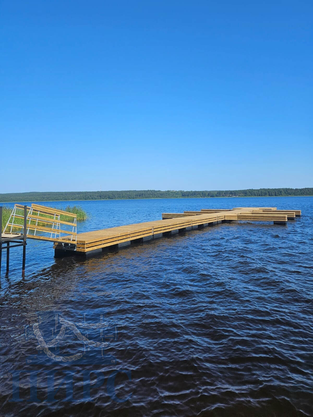 пирс для катеров и яхт