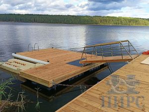 пирс для сапов и байдарок