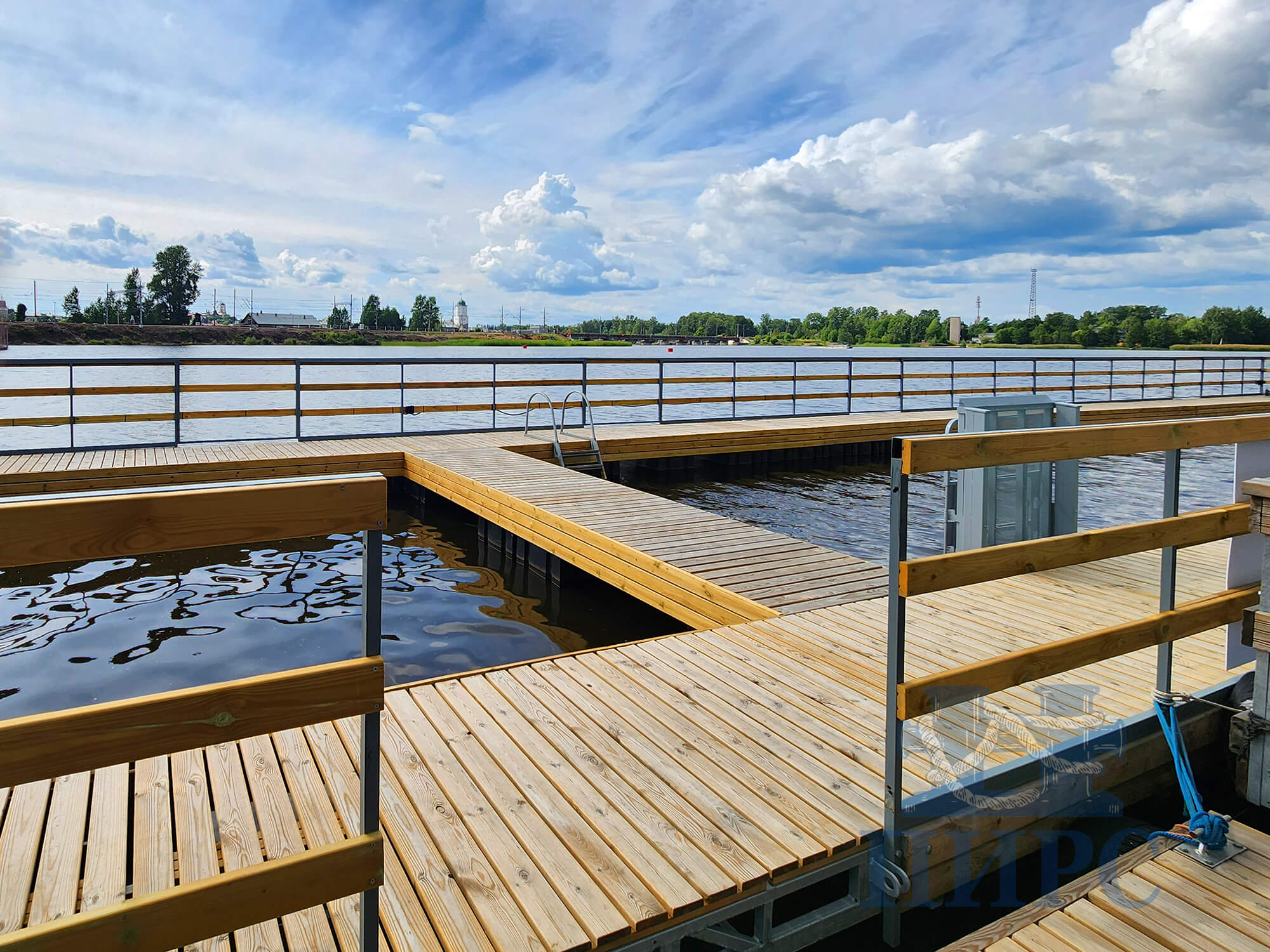 понтон для купания