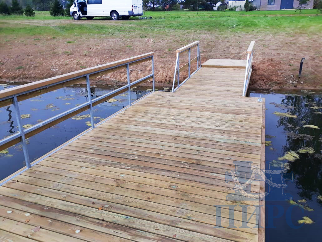 понтонный пирс недорогой