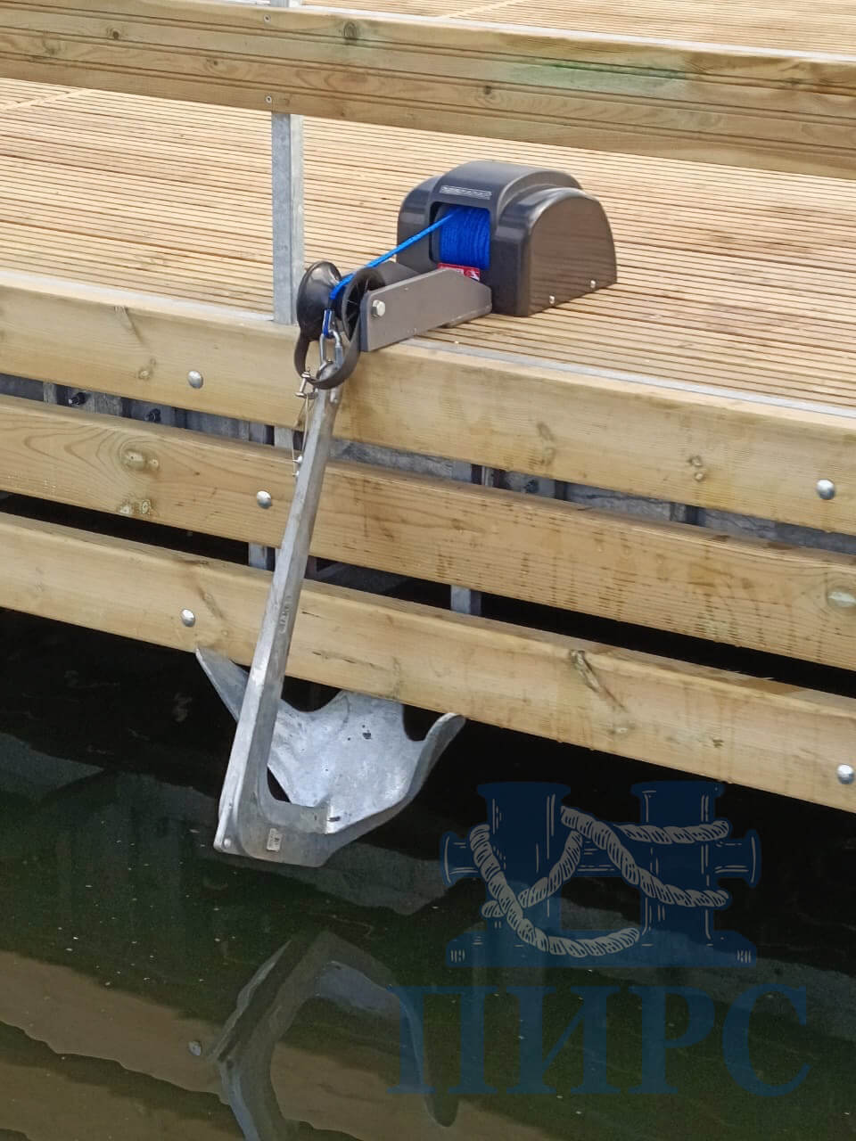 якорь для понтона