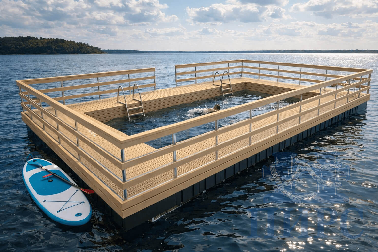 плавучая купальня