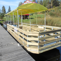 Понтонный катер Шмель-2 Понтонный катер Шмель-2