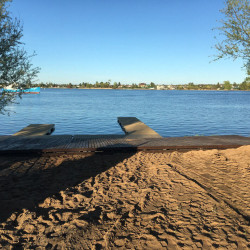 плавучий лодочный причал для рыбалки из понтонов